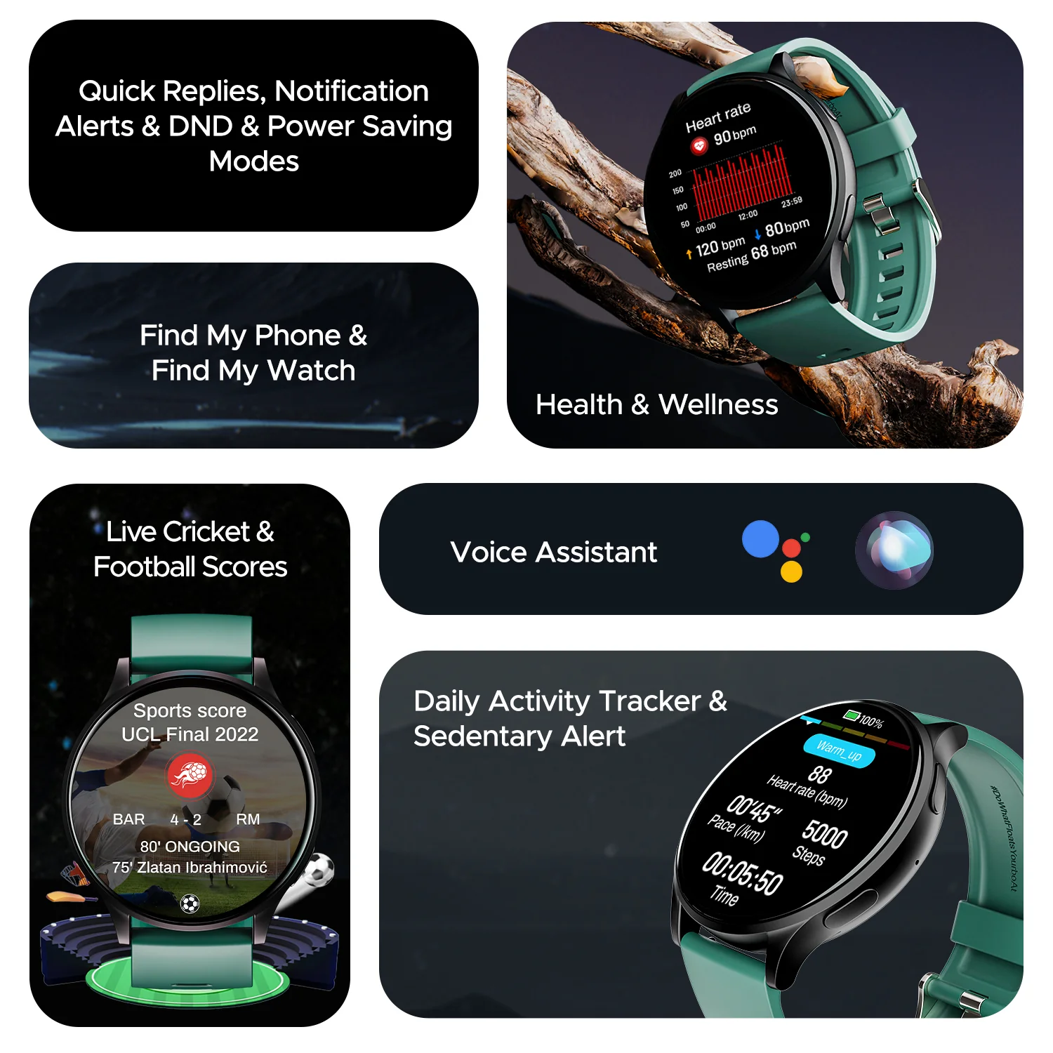 boAt Lunar Orb | Smartwatch with 1.45" (3.68cm) Amoled Display, BT Calling,  Crest+ OS, Watch Face Studio - Image 23