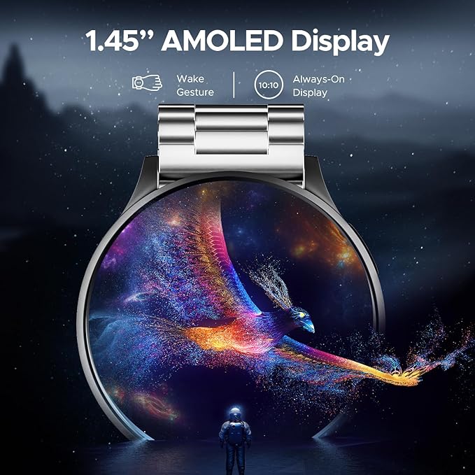 boAt Lunar Orb | Smartwatch with 1.45" (3.68cm) Amoled Display, BT Calling,  Crest+ OS, Watch Face Studio - Image 35