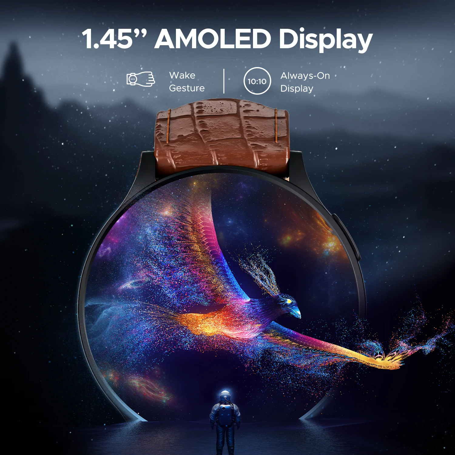 boAt Lunar Orb | Smartwatch with 1.45" (3.68cm) Amoled Display, BT Calling,  Crest+ OS, Watch Face Studio - Image 9