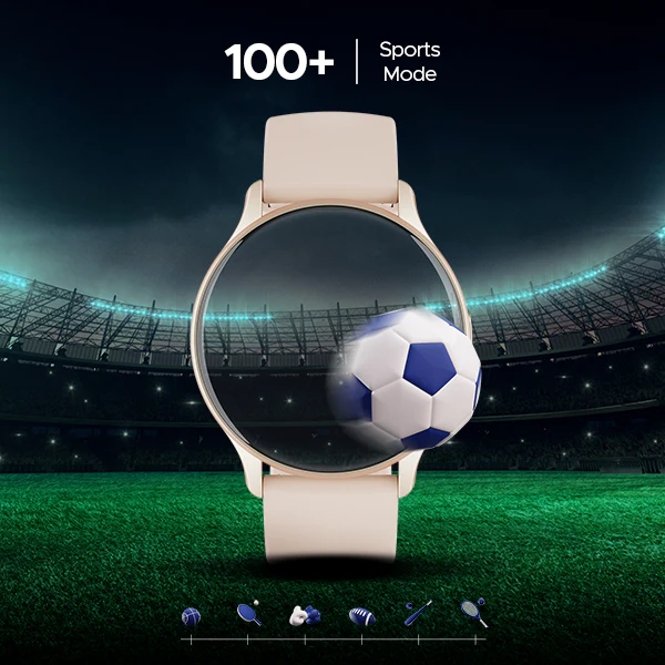 boAt Lunar Peak | Premium Smartwatch with Bluetooth Calling, 100+ Sports Modes, AI Voice Assistant, SpO2 measurement - Image 11