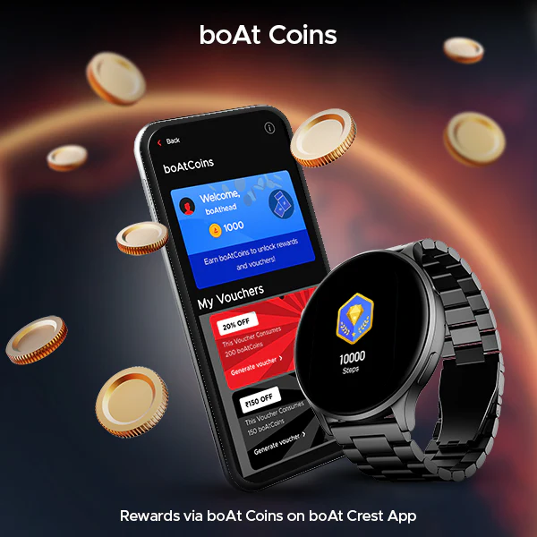 boAt Lunar Prime | Premium Round AMOLED 1.45" (3.68 cm) Display Smartwatch with Bluetooth Calling, Watch Face Studio, 700+ Active Modes - Image 10
