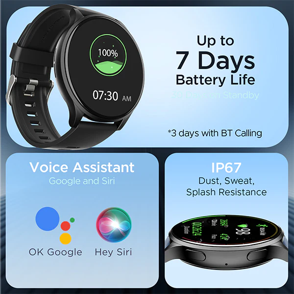 boAt Lunar Prime | Premium Round AMOLED 1.45" (3.68 cm) Display Smartwatch with Bluetooth Calling, Watch Face Studio, 700+ Active Modes - Image 15