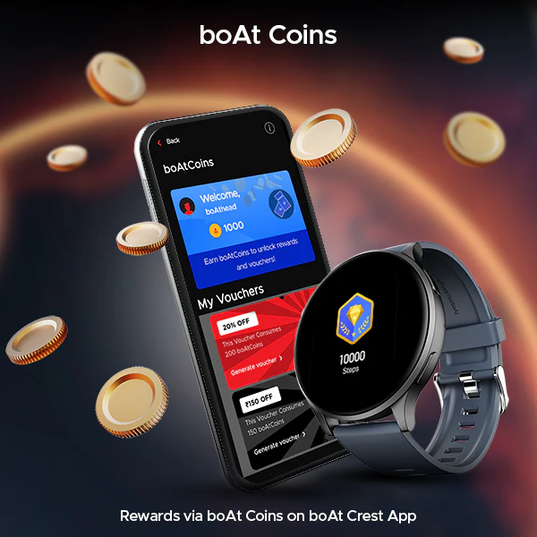 boAt Lunar Prime | Premium Round AMOLED 1.45" (3.68 cm) Display Smartwatch with Bluetooth Calling, Watch Face Studio, 700+ Active Modes - Image 17