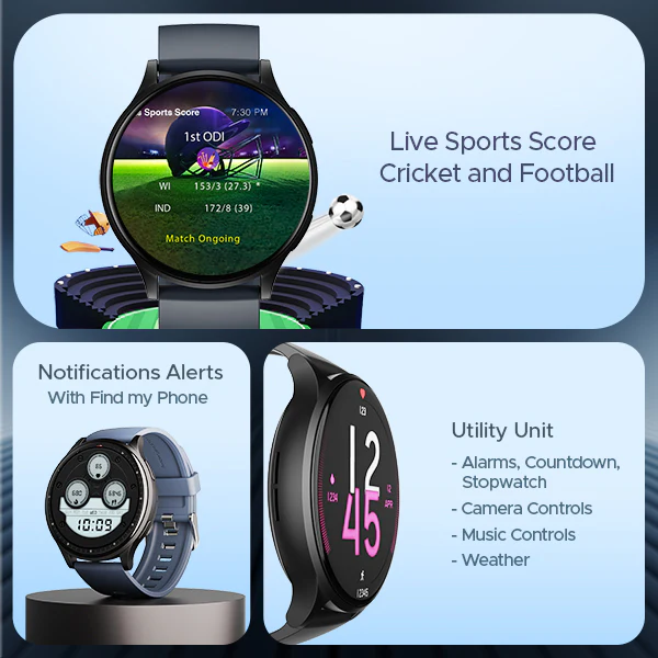 boAt Lunar Prime | Premium Round AMOLED 1.45" (3.68 cm) Display Smartwatch with Bluetooth Calling, Watch Face Studio, 700+ Active Modes - Image 19