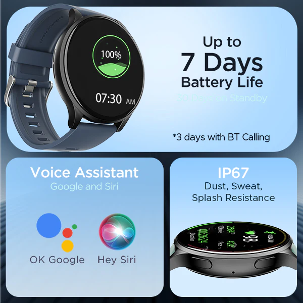 boAt Lunar Prime | Premium Round AMOLED 1.45" (3.68 cm) Display Smartwatch with Bluetooth Calling, Watch Face Studio, 700+ Active Modes - Image 20