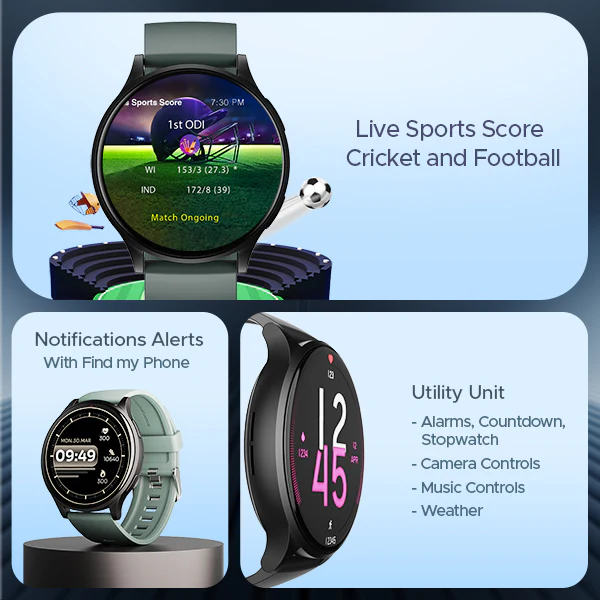 boAt Lunar Prime | Premium Round AMOLED 1.45" (3.68 cm) Display Smartwatch with Bluetooth Calling, Watch Face Studio, 700+ Active Modes - Image 24