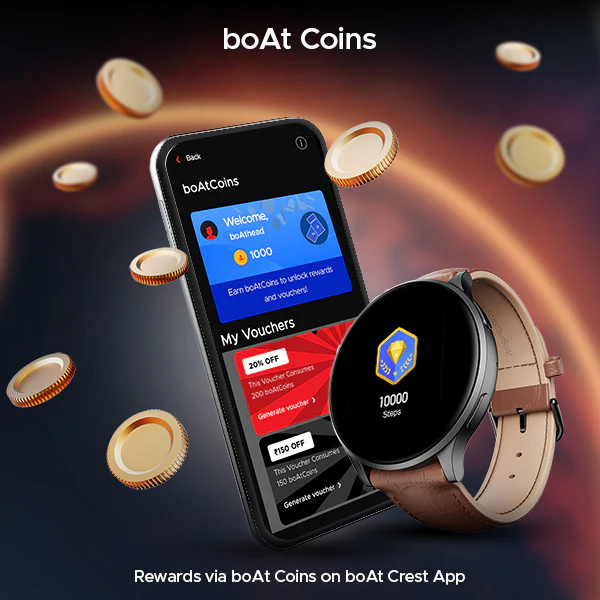 boAt Lunar Prime | Premium Round AMOLED 1.45" (3.68 cm) Display Smartwatch with Bluetooth Calling, Watch Face Studio, 700+ Active Modes - Image 30