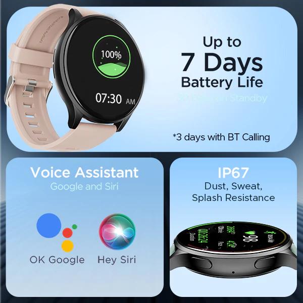 boAt Lunar Prime | Premium Round AMOLED 1.45" (3.68 cm) Display Smartwatch with Bluetooth Calling, Watch Face Studio, 700+ Active Modes - Image 34