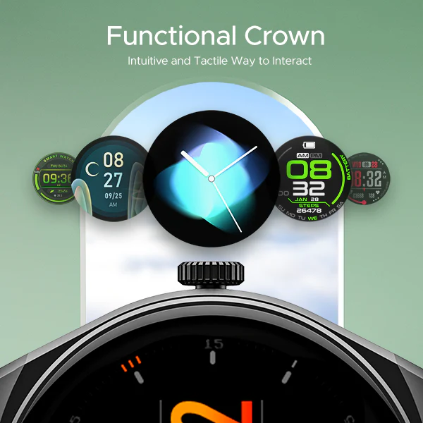 boAt Lunar Seek | Premium Smartwatch with Bluetooth Calling, Functional Crown, 100+ Sports Modes, IP67 rating - Image 18