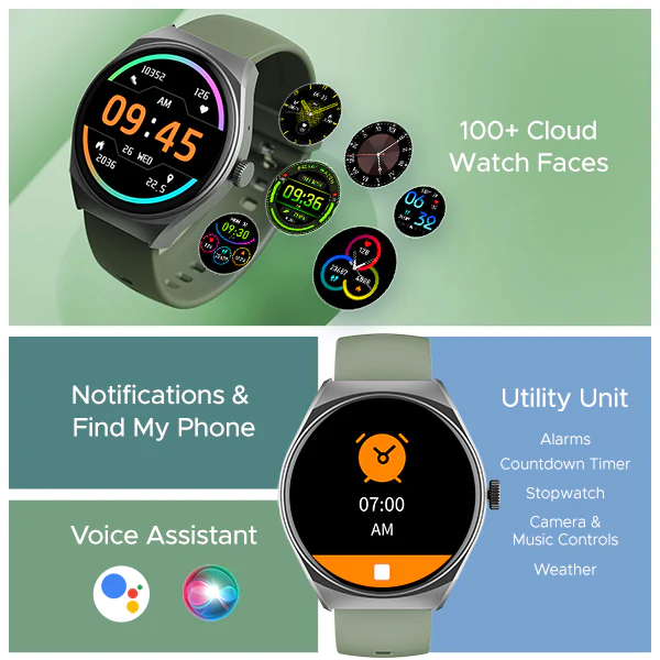 boAt Lunar Seek | Premium Smartwatch with Bluetooth Calling, Functional Crown, 100+ Sports Modes, IP67 rating - Image 25