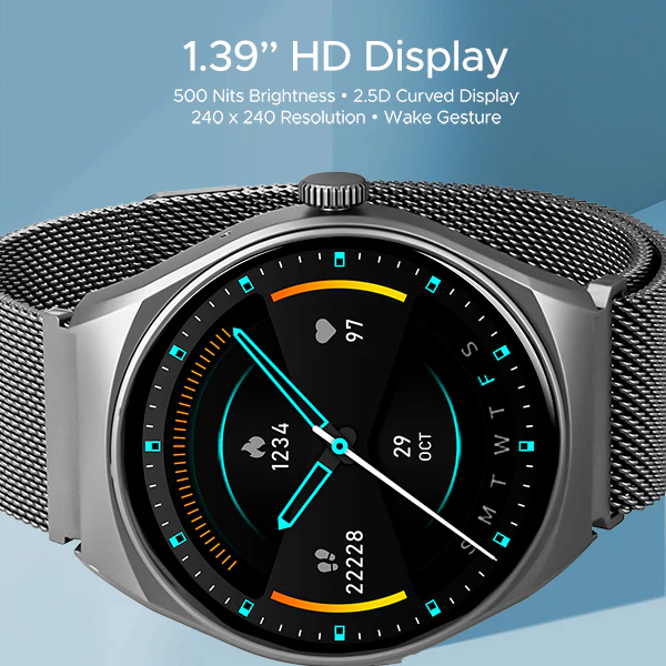 boAt Lunar Seek | Premium Smartwatch with Bluetooth Calling, Functional Crown, 100+ Sports Modes, IP67 rating - Image 26