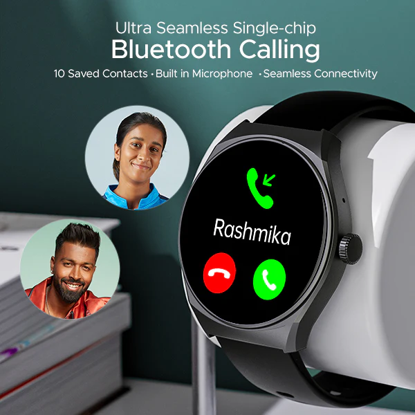 boAt Lunar Seek | Premium Smartwatch with Bluetooth Calling, Functional Crown, 100+ Sports Modes, IP67 rating - Image 7