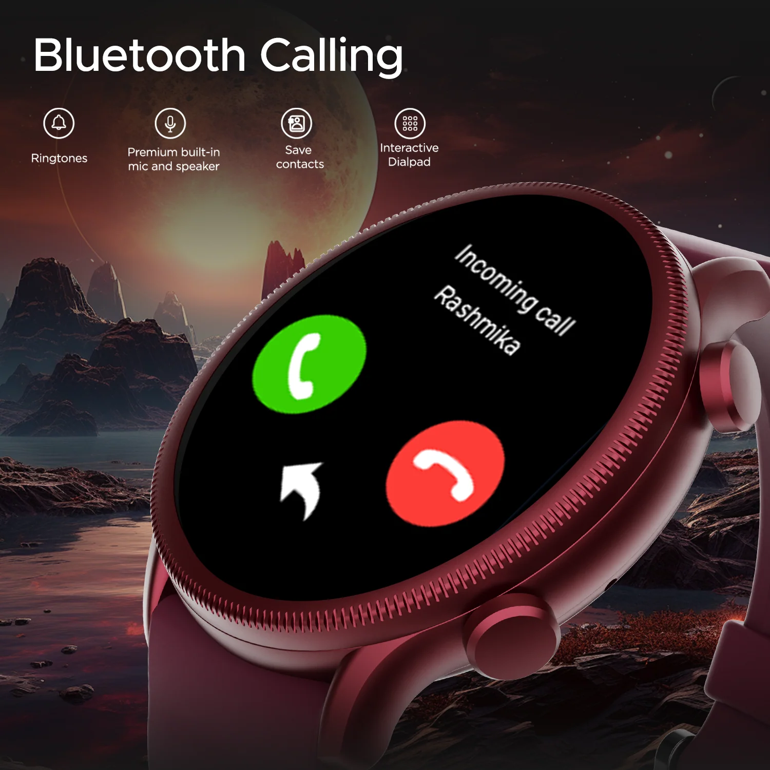 boAt Lunar Space Plus | Smartwatch with 1.39" (3.53cm) Round Display, BT Calling,  IP68 Dust, Sweat, & Splash Resistance - Image 13