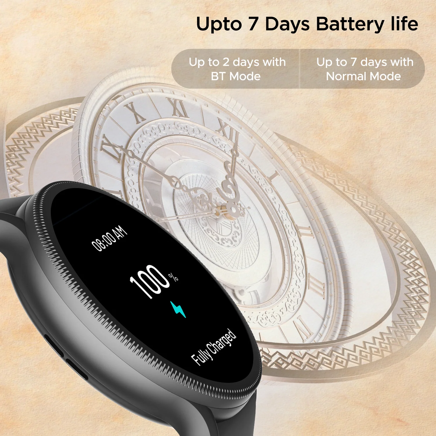boAt Lunar Space Plus | Smartwatch with 1.39" (3.53cm) Round Display, BT Calling,  IP68 Dust, Sweat, & Splash Resistance - Image 16