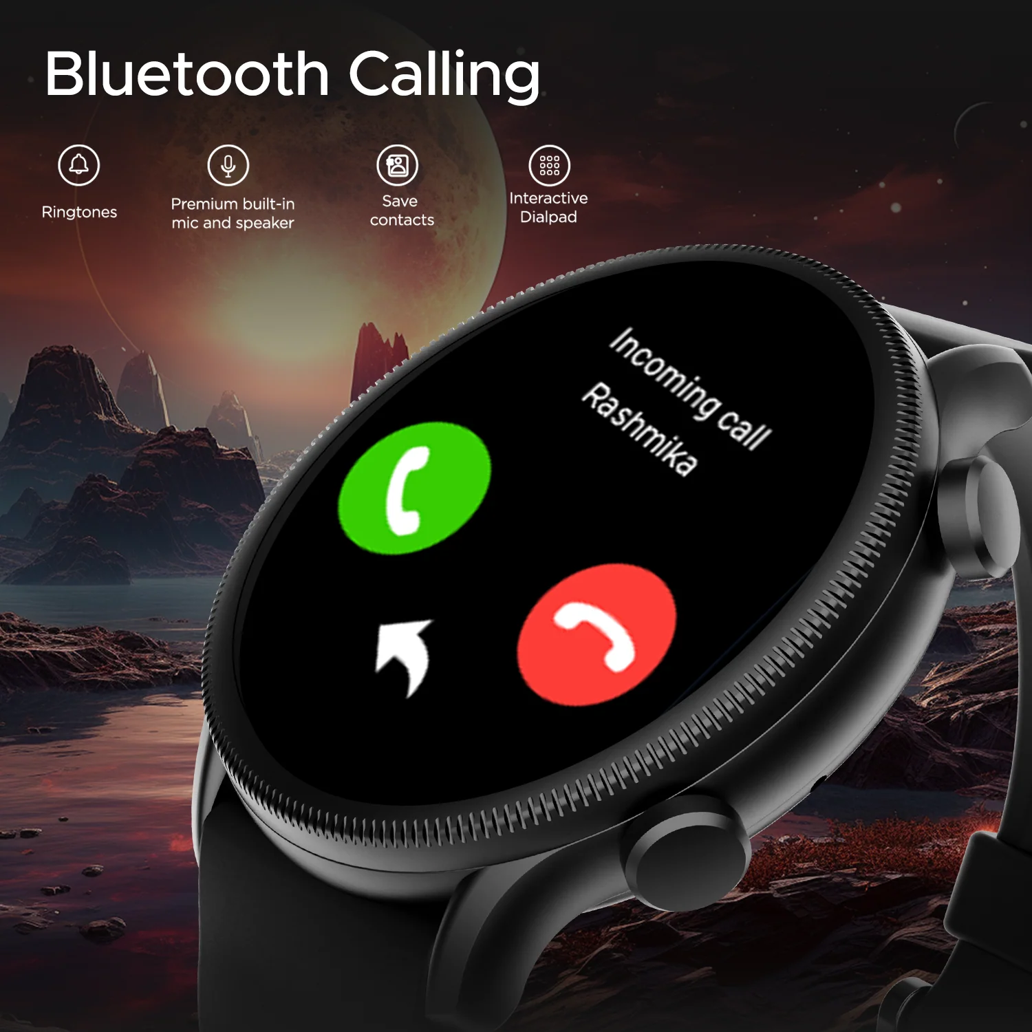 boAt Lunar Space Plus | Smartwatch with 1.39" (3.53cm) Round Display, BT Calling,  IP68 Dust, Sweat, & Splash Resistance - Image 20