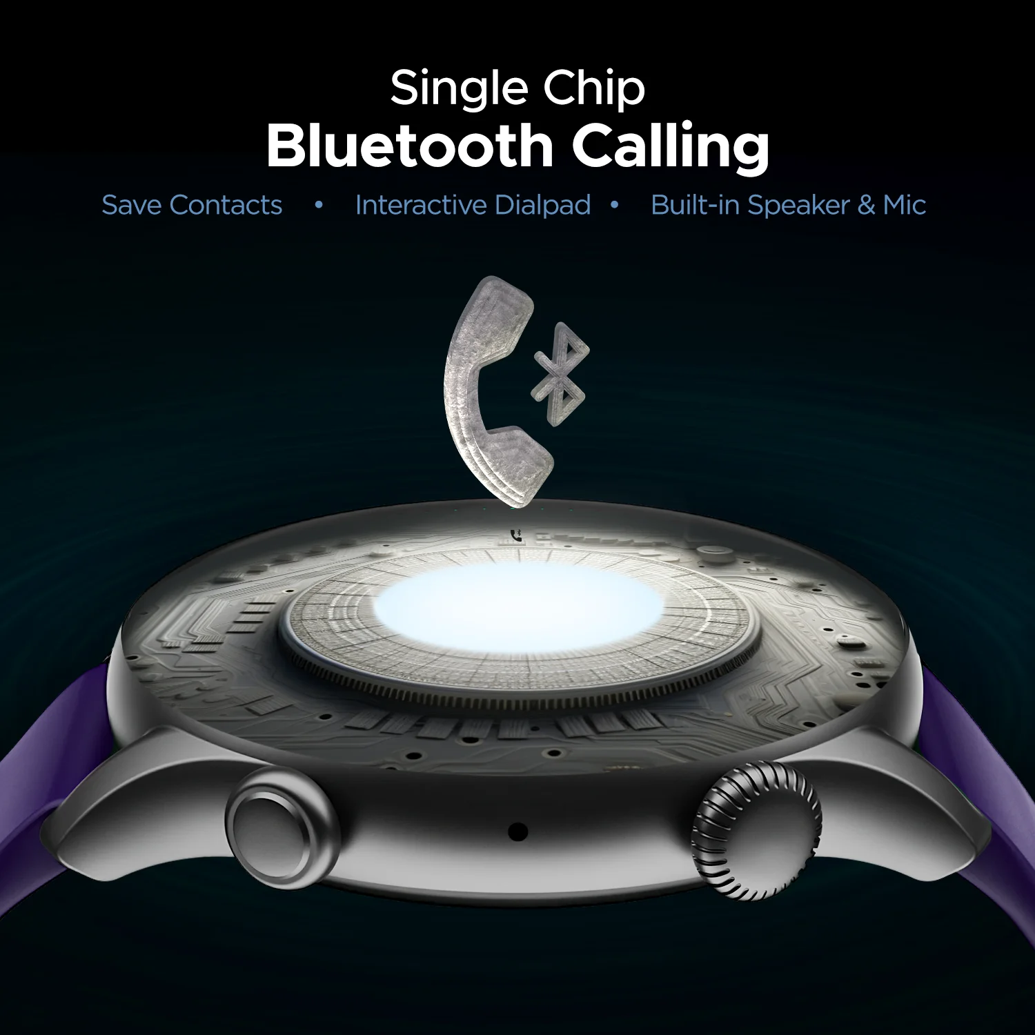 boAt Lunar Space | Smartwatch with 1.3" (3.3 cm) Round HD Display, BT Calling, 100+ Fitness Modes, Heart Rate, SpO2 Monitoring - Image 11