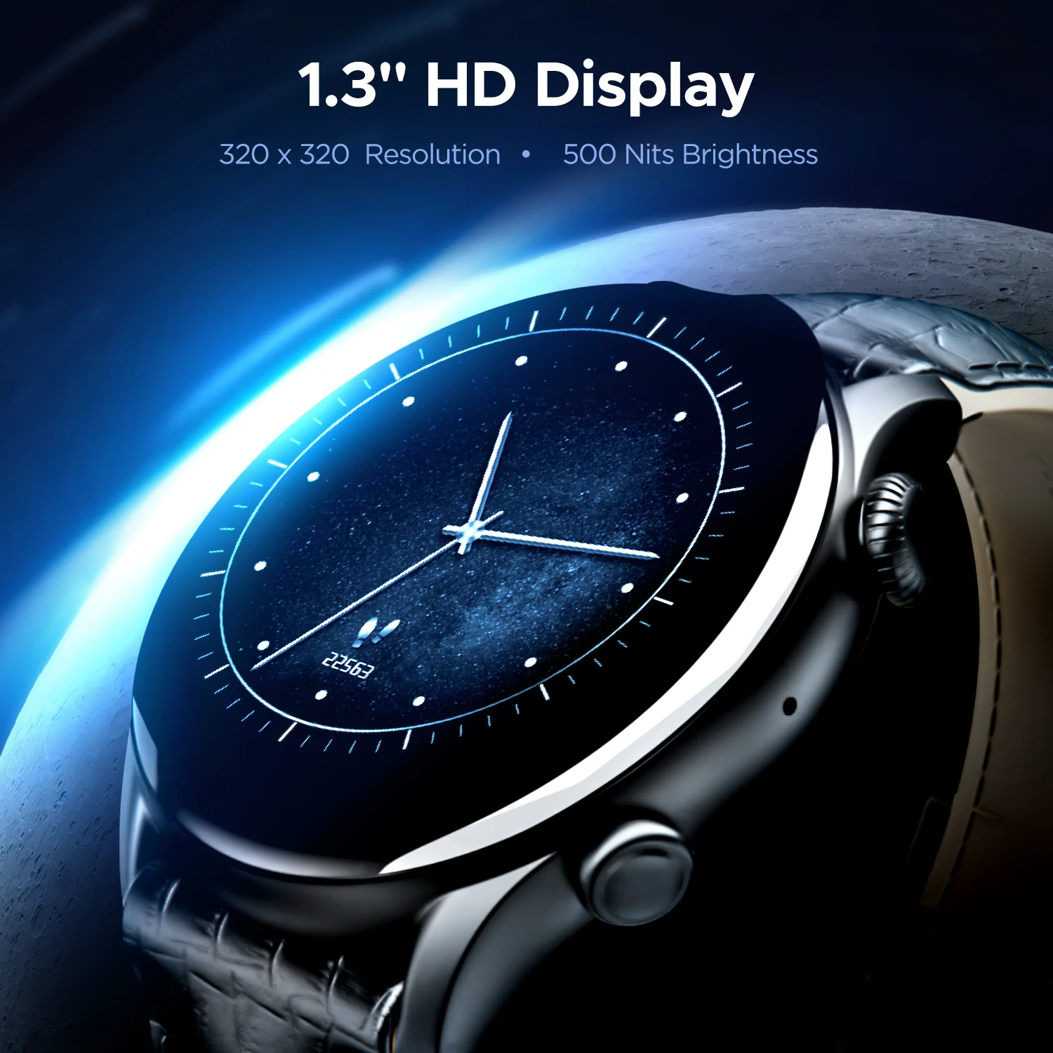boAt Lunar Space | Smartwatch with 1.3" (3.3 cm) Round HD Display, BT Calling, 100+ Fitness Modes, Heart Rate, SpO2 Monitoring - Image 16