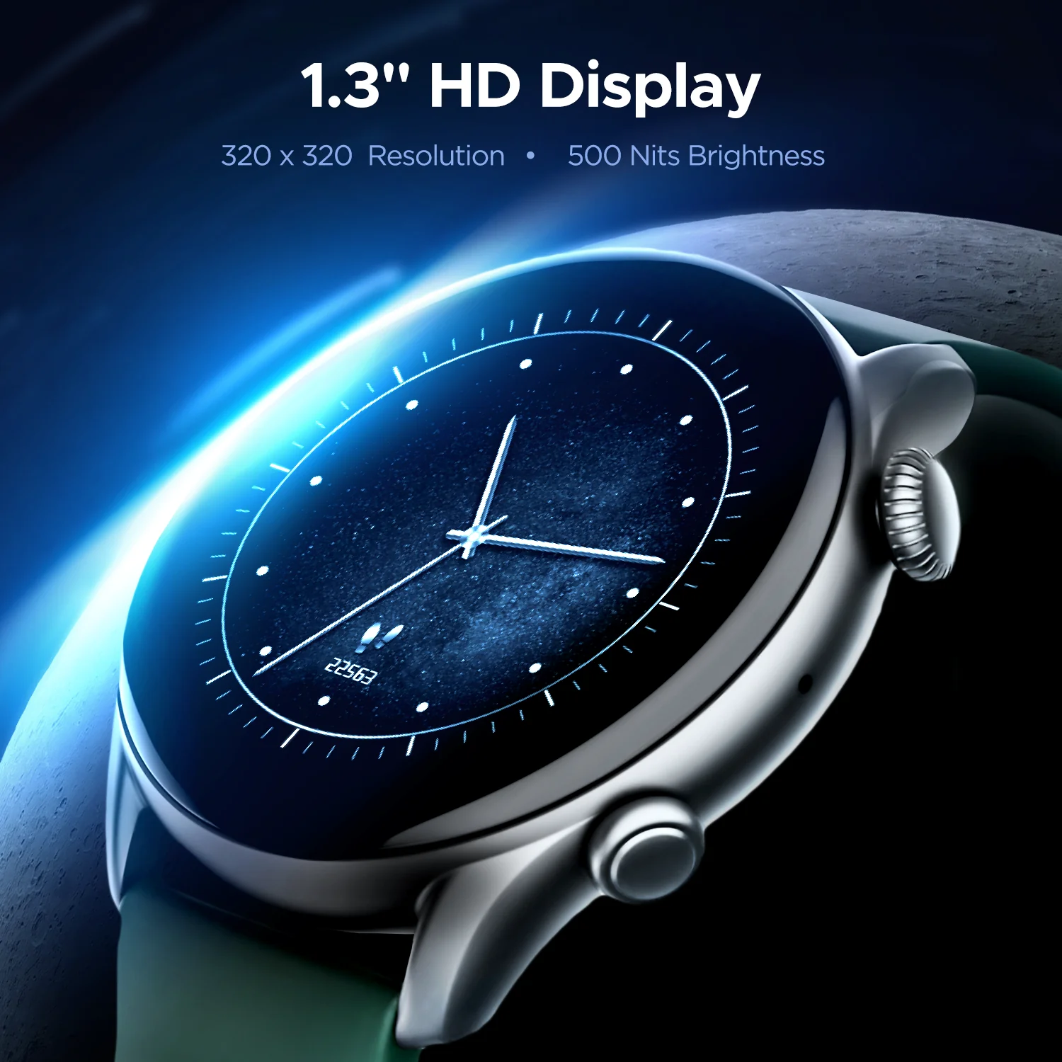 boAt Lunar Space | Smartwatch with 1.3" (3.3 cm) Round HD Display, BT Calling, 100+ Fitness Modes, Heart Rate, SpO2 Monitoring - Image 18