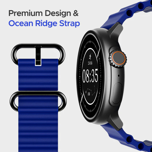 boAt Lunar Tigon | Smartwatch with 1.45" Round AMOLED Display, BT Calling, 100+ Sports Modes, Functional Crown - Image 13
