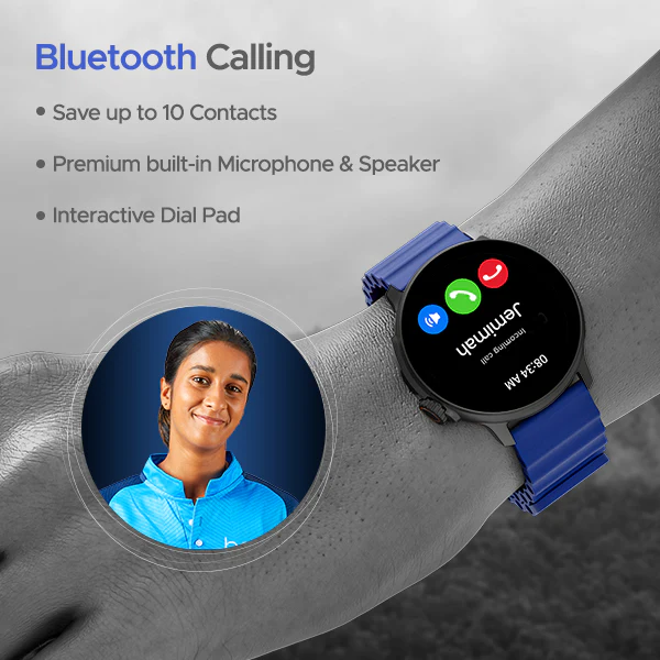 boAt Lunar Tigon | Smartwatch with 1.45" Round AMOLED Display, BT Calling, 100+ Sports Modes, Functional Crown - Image 14