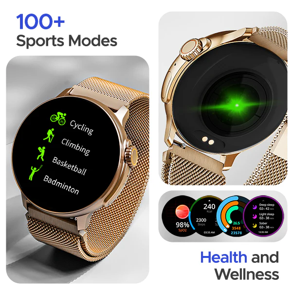 boAt Lunar Tigon | Smartwatch with 1.45" Round AMOLED Display, BT Calling, 100+ Sports Modes, Functional Crown - Image 17