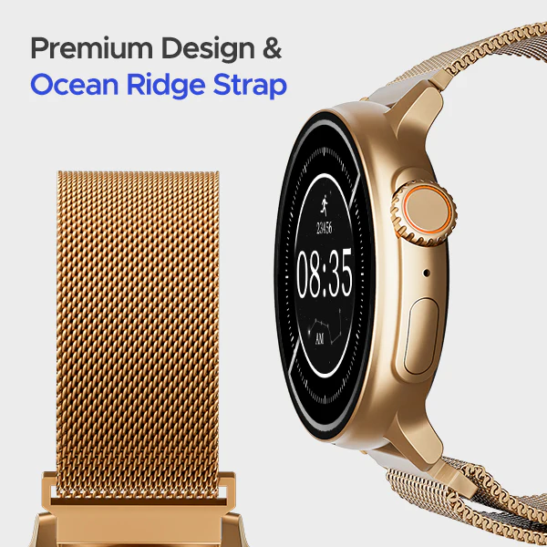 boAt Lunar Tigon | Smartwatch with 1.45" Round AMOLED Display, BT Calling, 100+ Sports Modes, Functional Crown - Image 18