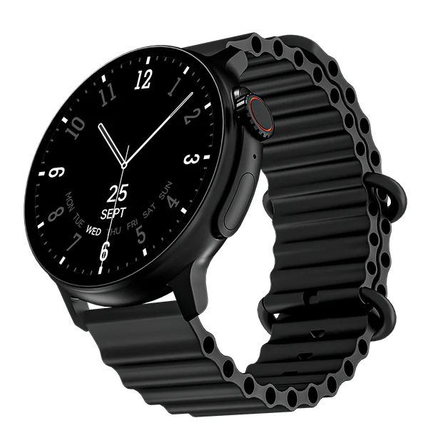 boAt Lunar Tigon | Smartwatch with 1.45" Round AMOLED Display, BT Calling, 100+ Sports Modes, Functional Crown - Image 2