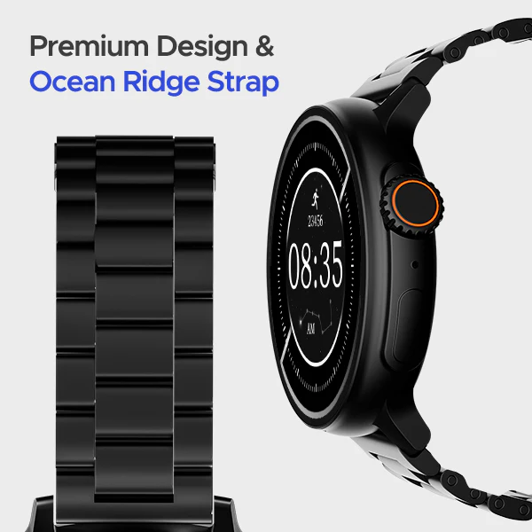 boAt Lunar Tigon | Smartwatch with 1.45" Round AMOLED Display, BT Calling, 100+ Sports Modes, Functional Crown - Image 24