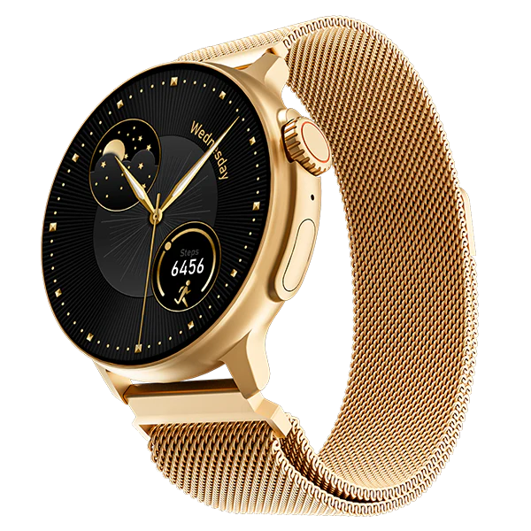 boAt Lunar Tigon | Smartwatch with 1.45" Round AMOLED Display, BT Calling, 100+ Sports Modes, Functional Crown - Image 3