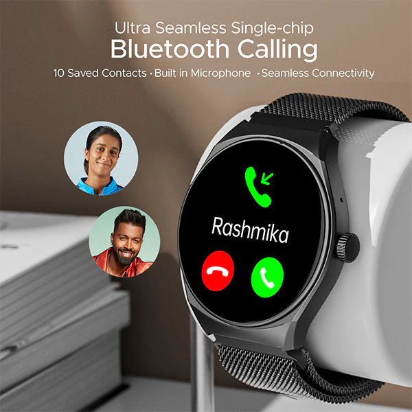 boAt Lunar Velocity | Premium Smartwatch with Bluetooth Calling, Functional Crown, 100+ Sports Modes, IP67 rating - Image 11
