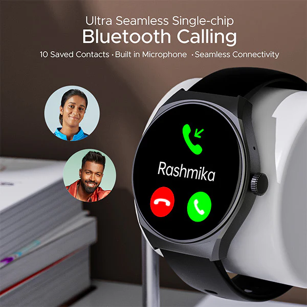boAt Lunar Velocity | Premium Smartwatch with Bluetooth Calling, Functional Crown, 100+ Sports Modes, IP67 rating - Image 5