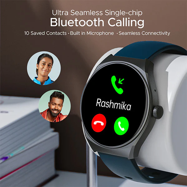 boAt Lunar Velocity | Premium Smartwatch with Bluetooth Calling, Functional Crown, 100+ Sports Modes, IP67 rating - Image 8