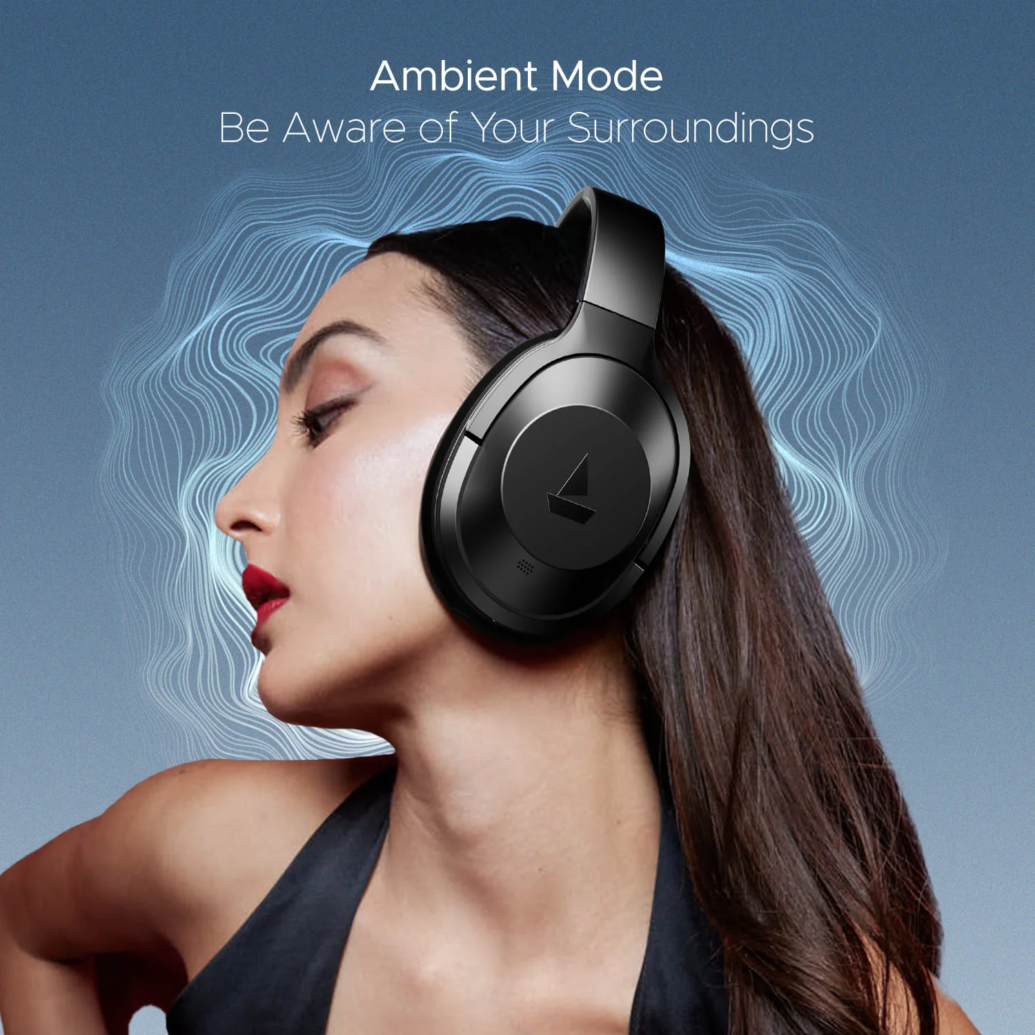 boAt Nirvana 751 ANC | Wireless Headphone with 40 mm drivers, 65 Hours (54 Hours with ANC), Type C, Dual Compatibility - Image 6