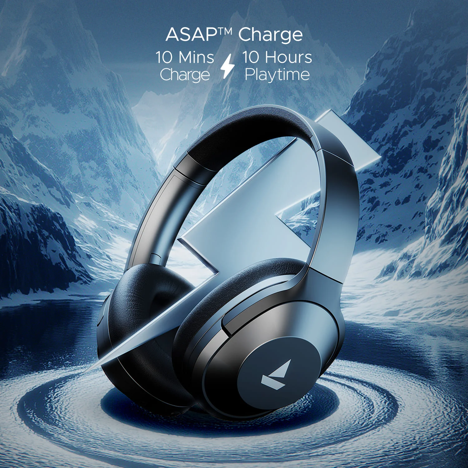 boAt Nirvana 751 ANC | Wireless Headphone with 40 mm drivers, 65 Hours (54 Hours with ANC), Type C, Dual Compatibility - Image 8