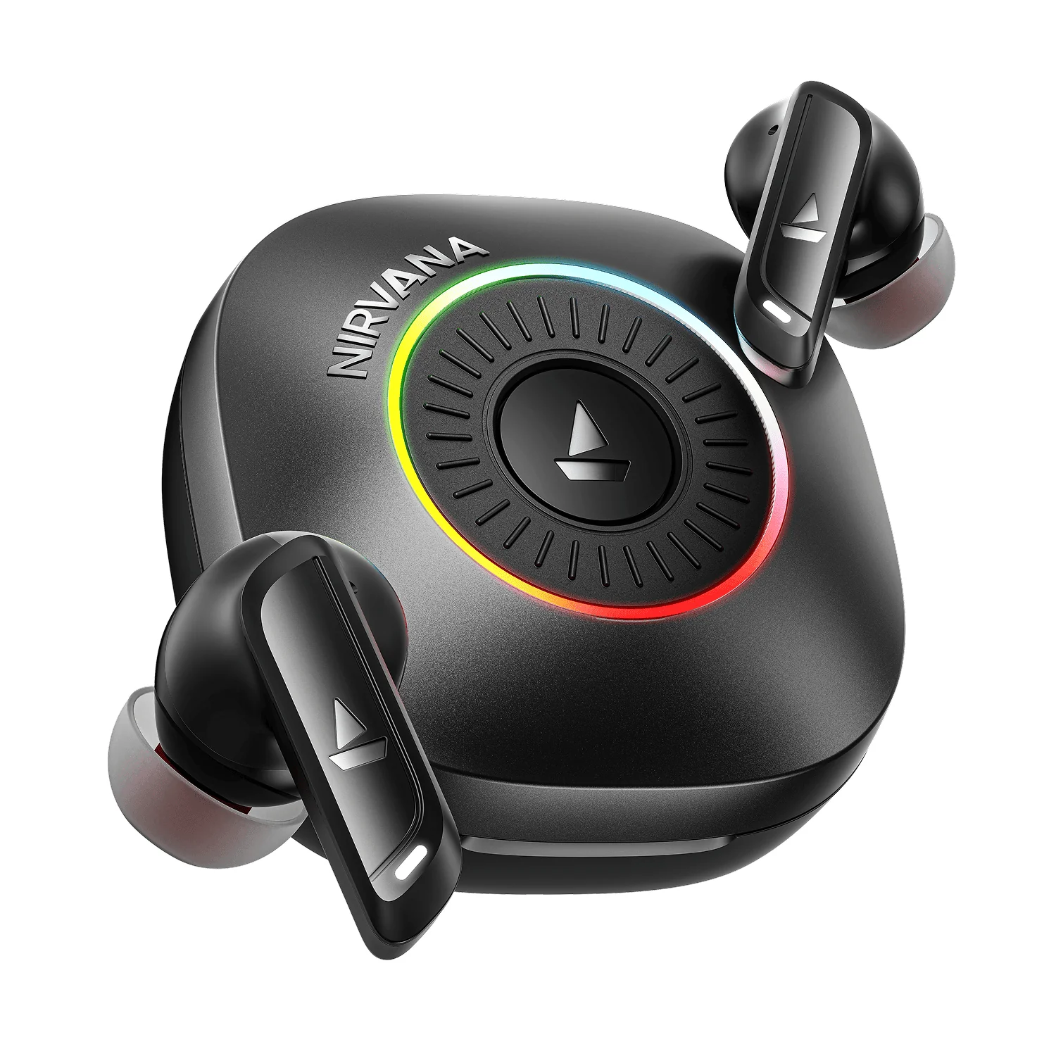 boAt Nirvana Crown | Smart TWS Earbuds with Haptic Enabled Case, 50dB Hybrid ANC & Spatial Audio - Image 2