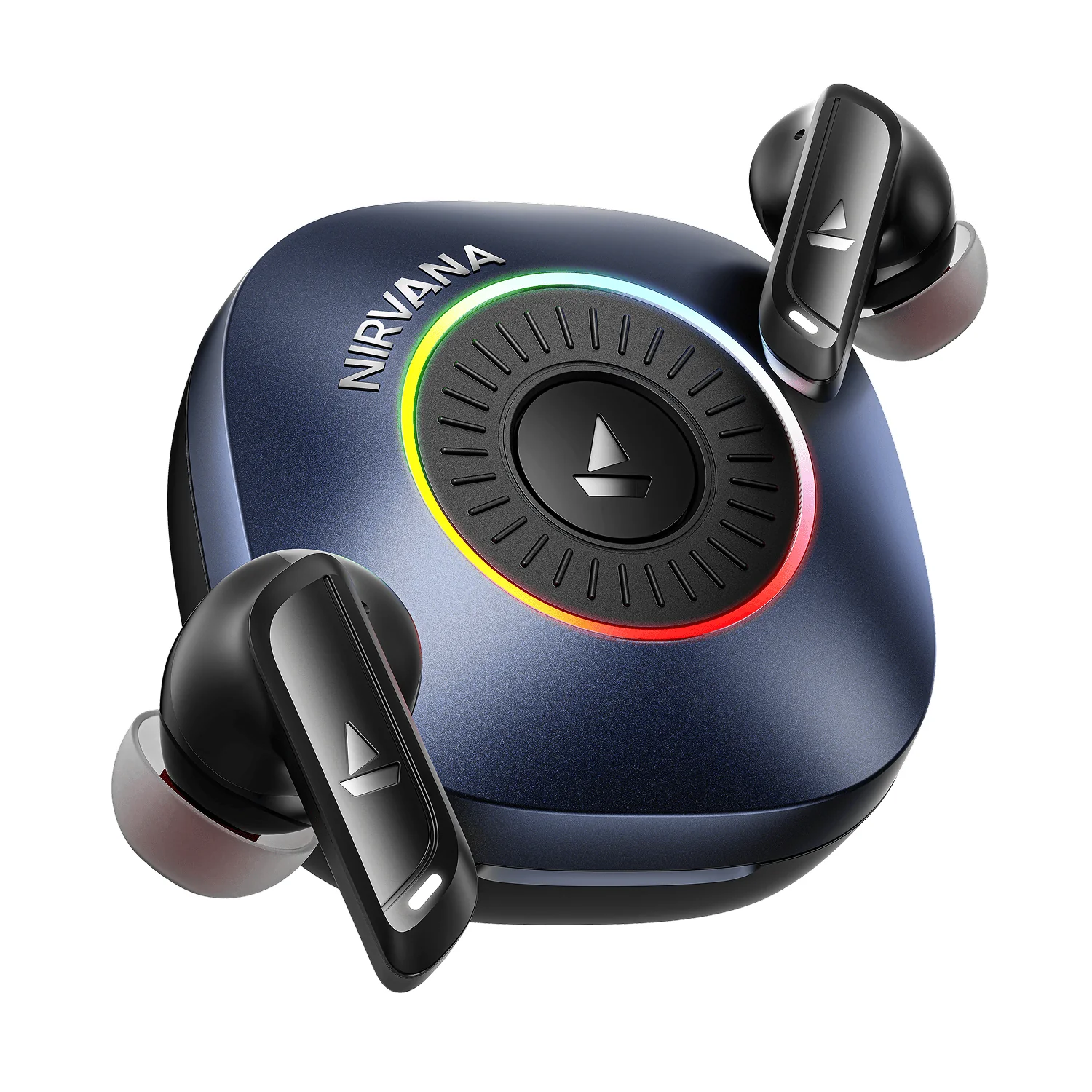 boAt Nirvana Crown | Smart TWS Earbuds with Haptic Enabled Case, 50dB Hybrid ANC & Spatial Audio - Image 3