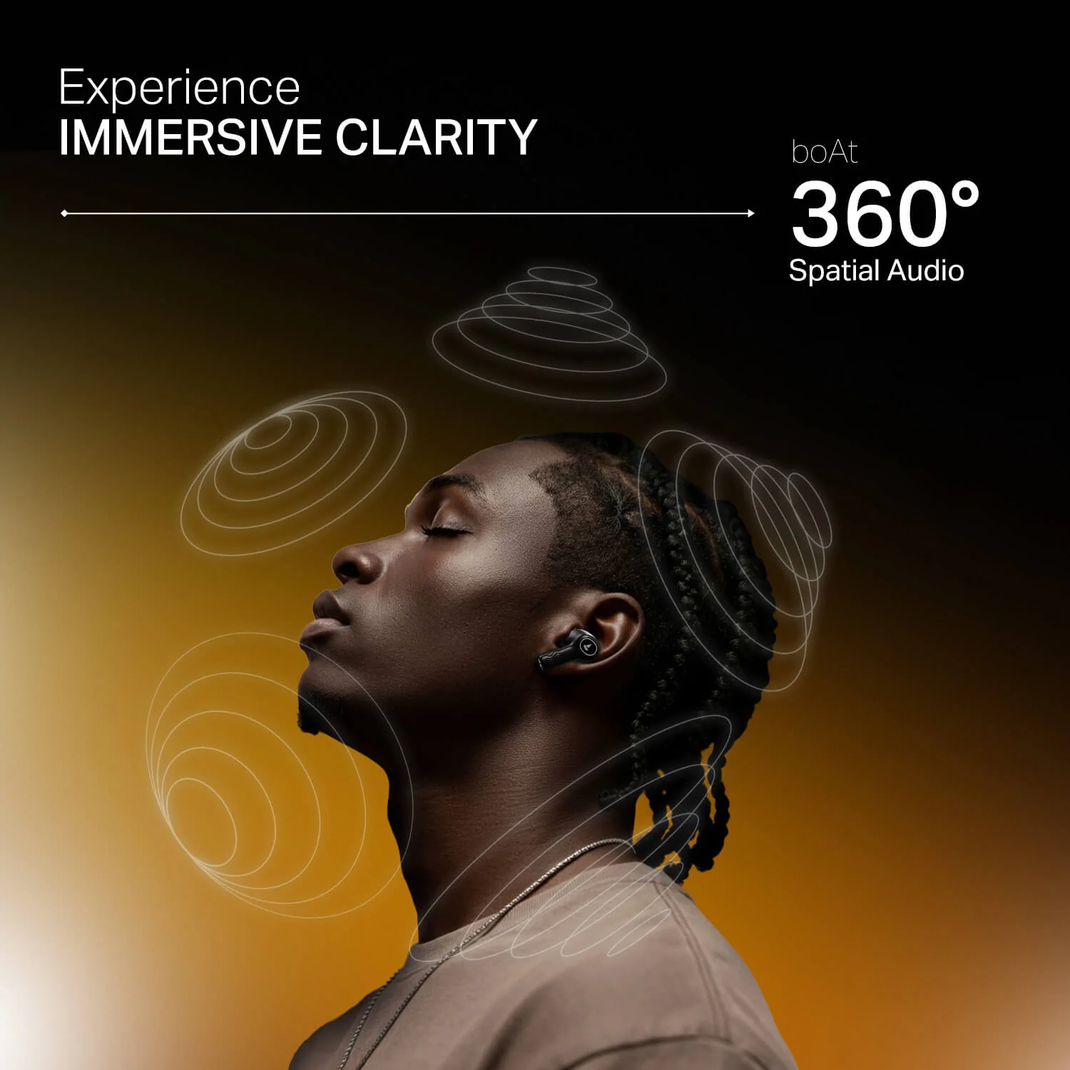 boAt Nirvana Crystl | Wireless Earbuds with 100 Hours Playback, Upto 32dB ANC, BEAST™ Mode, Adaptive EQ by Mimi - Image 23