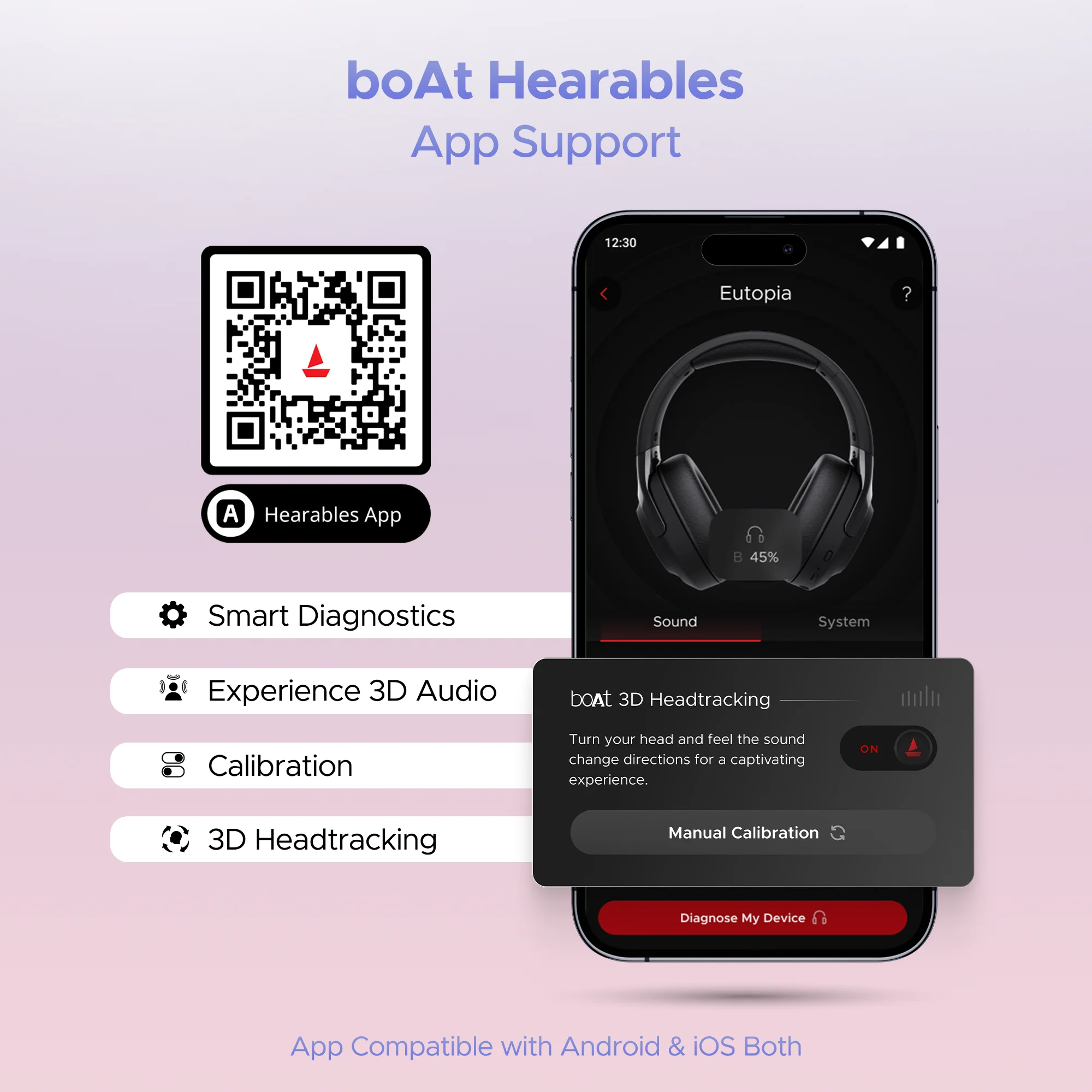 boAt Nirvana Eutopia | Wireless Headphone with 20H Playback, Dual Mics with ENx™ Tech, ASAP™ Charge - Image 17