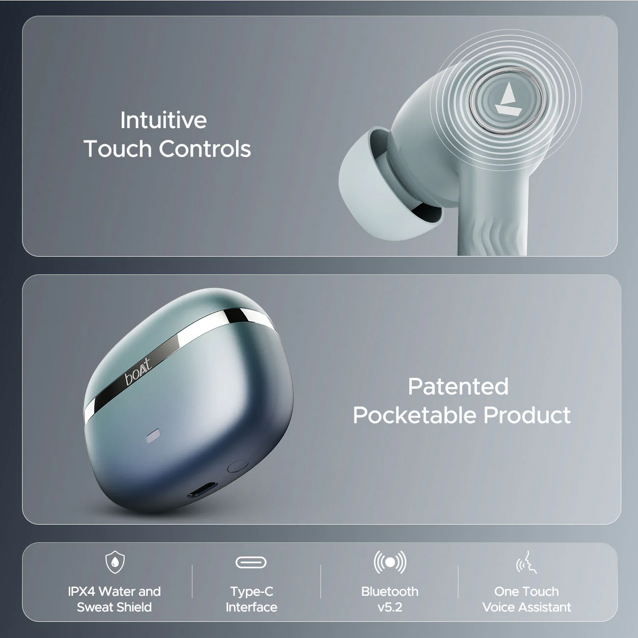 boAt Nirvana Ion ANC | Wireless Earbuds with Active Noise Cancellation, ENx™ Technology, 120 Hours Playback, BEAST™ Mode - Image 27