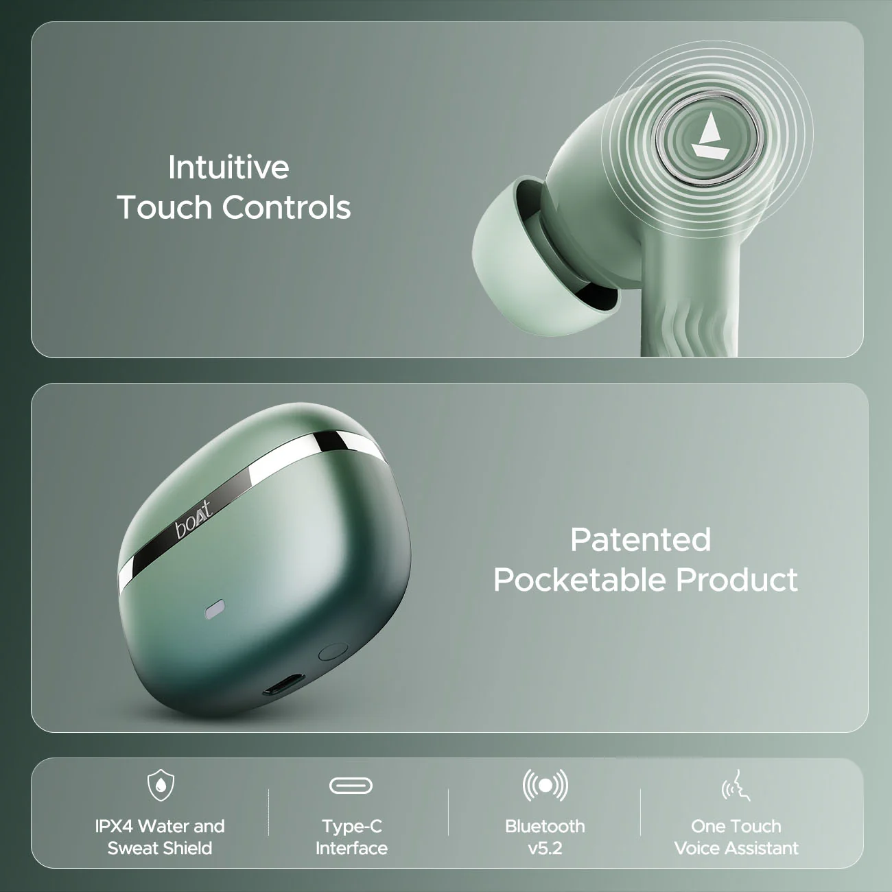 boAt Nirvana Ion ANC | Wireless Earbuds with Active Noise Cancellation, ENx™ Technology, 120 Hours Playback, BEAST™ Mode - Image 36