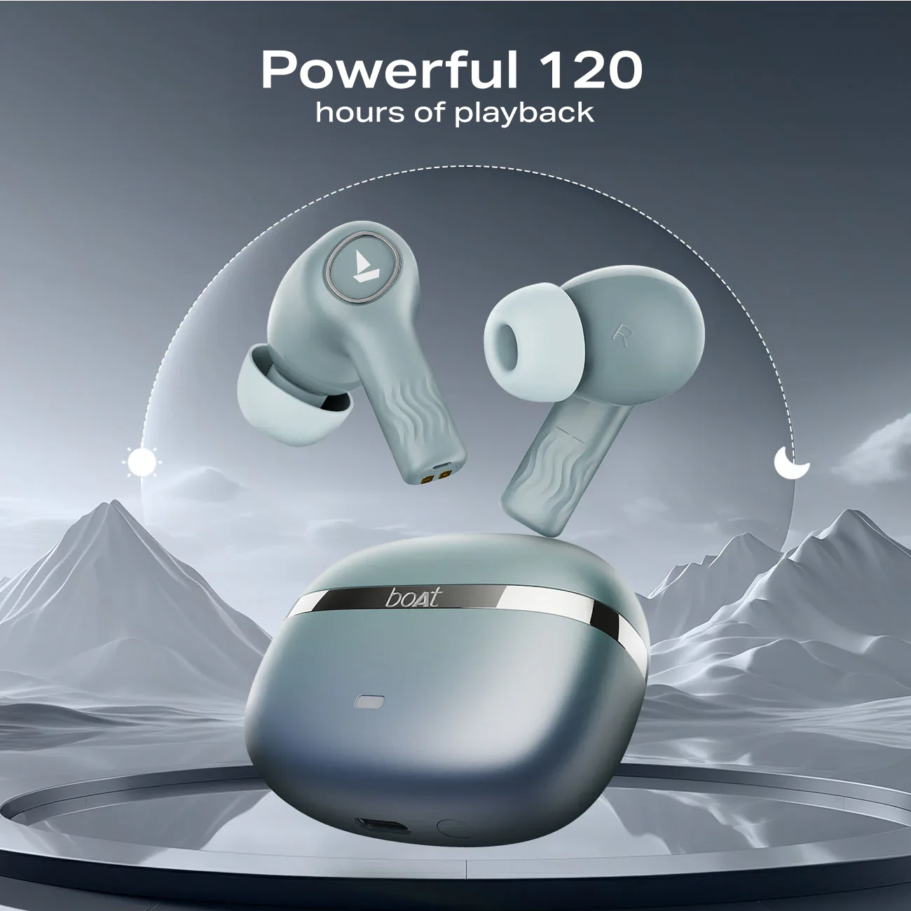 boAt Nirvana Ion ANC | Wireless Earbuds with Active Noise Cancellation, ENx™ Technology, 120 Hours Playback, BEAST™ Mode - Image 48