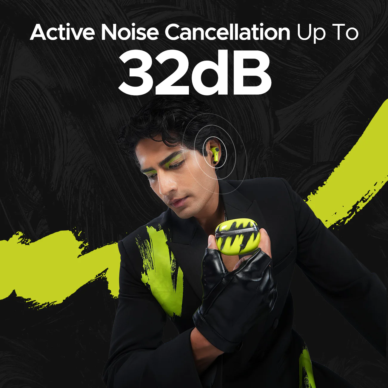 boAt Nirvana ION ANC Limited Edition | Bluetooth Earbuds with Active Noise Cancellation, ENx™ Technology, 120 Hours Playback, BEAST™ Mode - Image 4