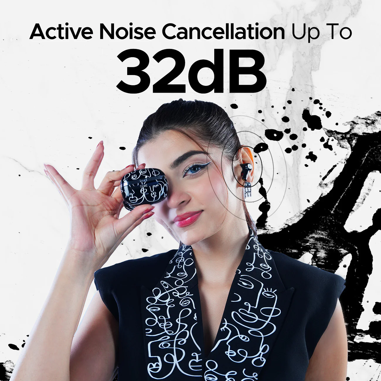boAt Nirvana ION ANC Limited Edition | Bluetooth Earbuds with Active Noise Cancellation, ENx™ Technology, 120 Hours Playback, BEAST™ Mode - Image 7