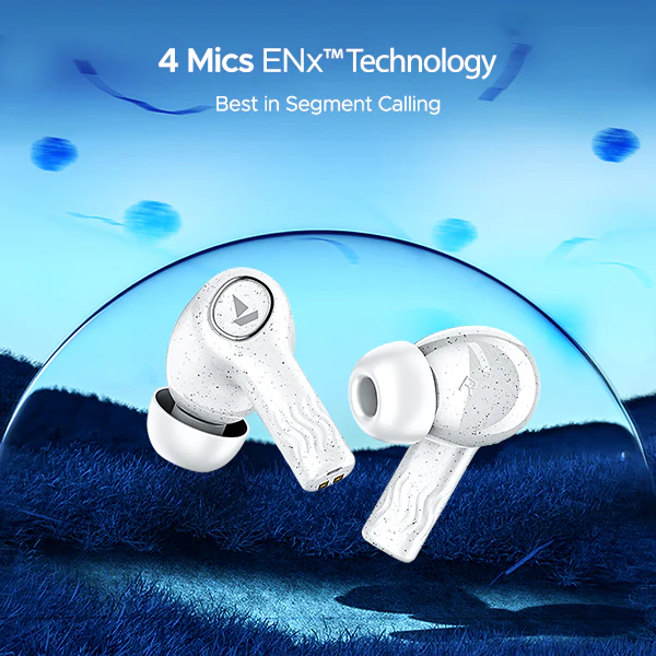 boAt Nirvana Iris | Wireless Earbuds with 32dB ANC, 120 Hours Playback, Multipoint Connectivity, BEAST™ Mode - Image 10
