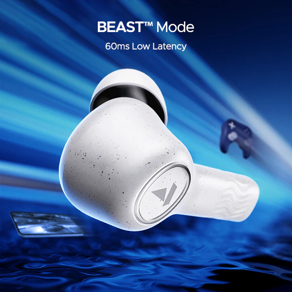 boAt Nirvana Iris | Wireless Earbuds with 32dB ANC, 120 Hours Playback, Multipoint Connectivity, BEAST™ Mode - Image 12