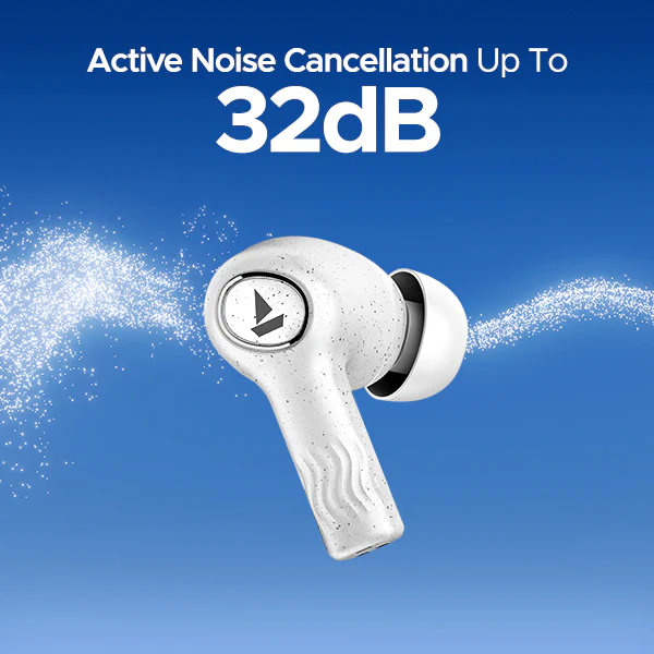 boAt Nirvana Iris | Wireless Earbuds with 32dB ANC, 120 Hours Playback, Multipoint Connectivity, BEAST™ Mode - Image 13