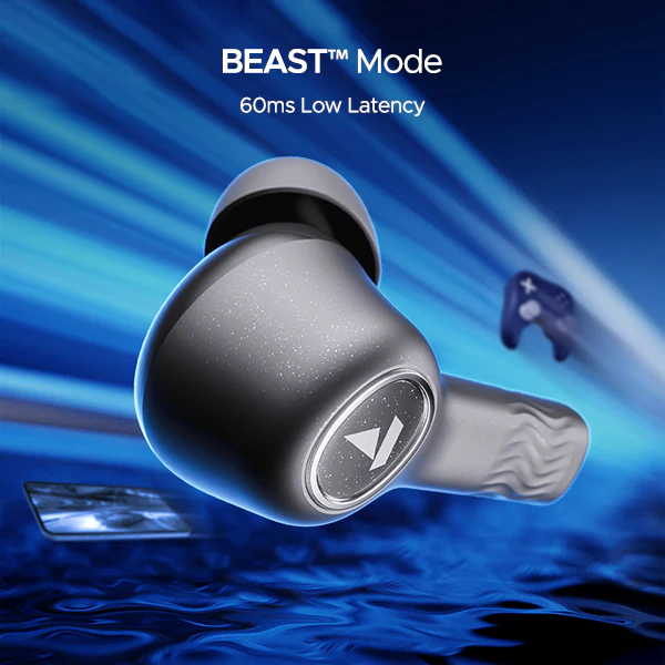 boAt Nirvana Iris | Wireless Earbuds with 32dB ANC, 120 Hours Playback, Multipoint Connectivity, BEAST™ Mode - Image 4