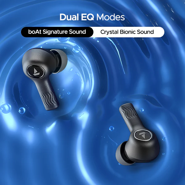 boAt Nirvana Iris | Wireless Earbuds with 32dB ANC, 120 Hours Playback, Multipoint Connectivity, BEAST™ Mode - Image 6