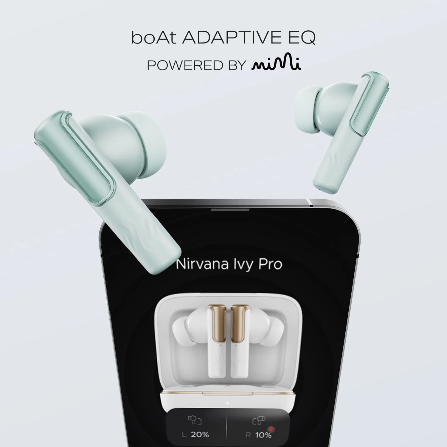 boAt Nirvana Ivy Pro | Wireless Earbuds with Dolby Head Tracking, 50H Playback, 52dB ANC & Adaptive EQ by Mimi - Image 21