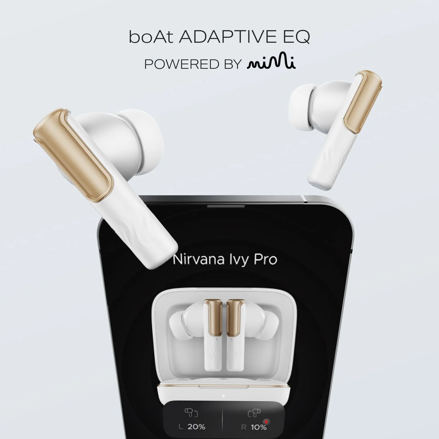 boAt Nirvana Ivy Pro | Wireless Earbuds with Dolby Head Tracking, 50H Playback, 52dB ANC & Adaptive EQ by Mimi - Image 39